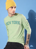 DILLINGER Men Typography Printed Regular Fit T-shirt