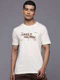 HRX by Hrithik Roshan Typography Printed T-shirt