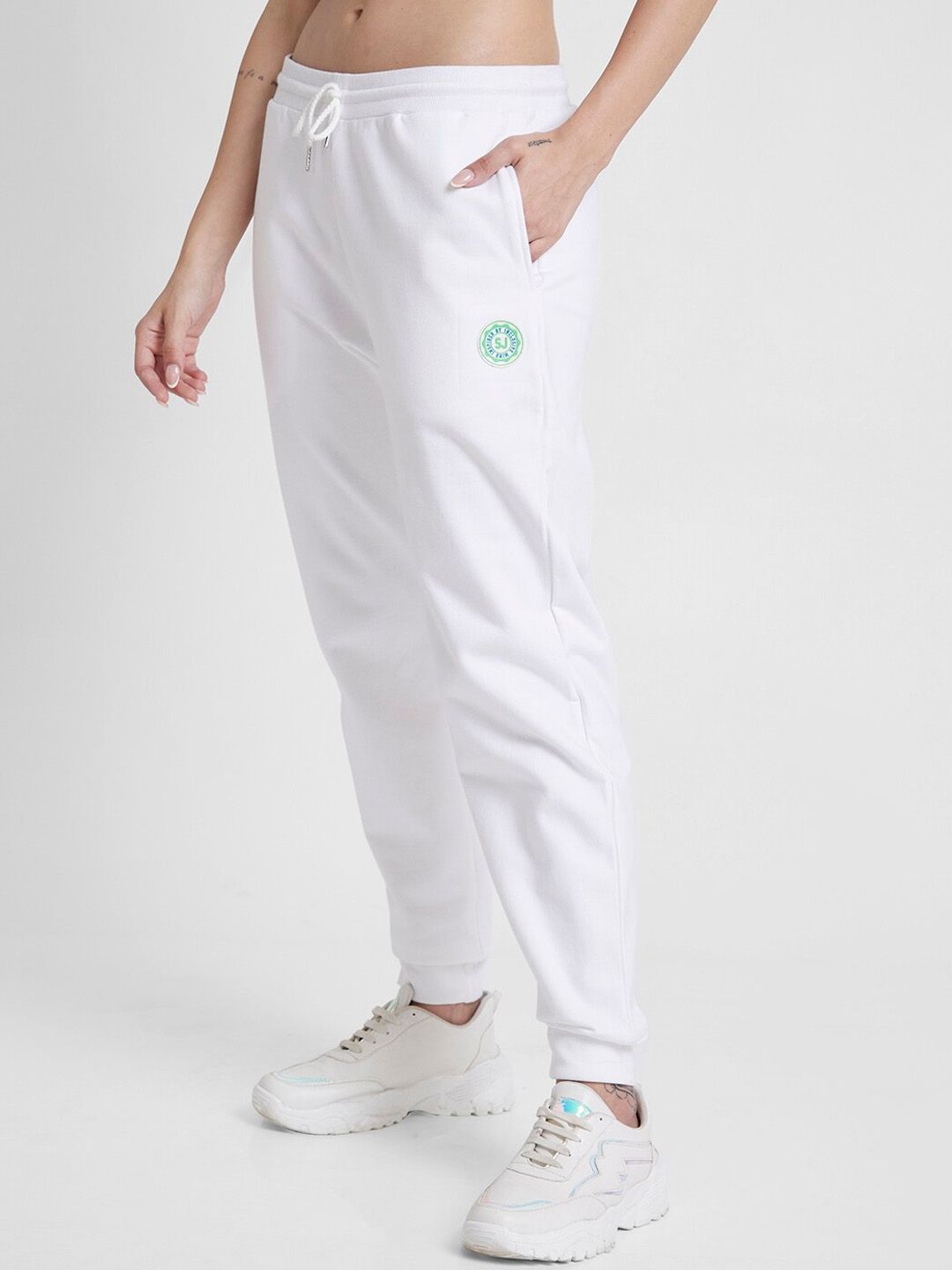 SPYKAR Women Mid-Rise Ankle Length Joggers