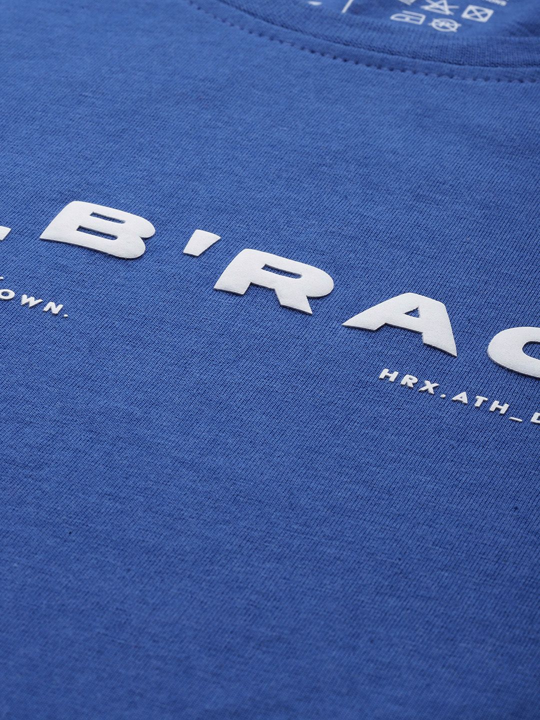 HRX by Hrithik Roshan Typography Colourblocked Lifestyle T-shirt