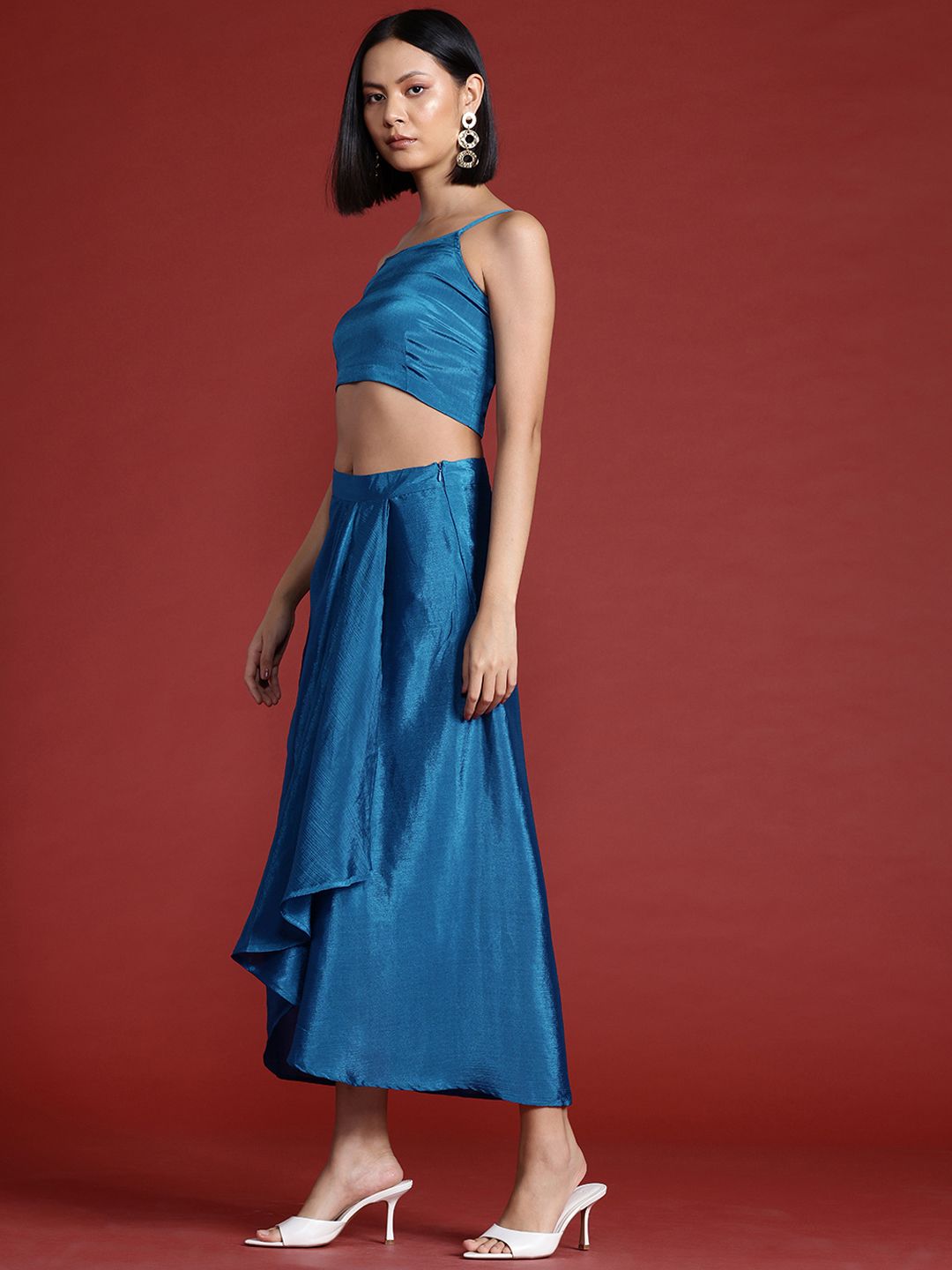 all about you Top with Skirt & Shrug Co-Ord Set