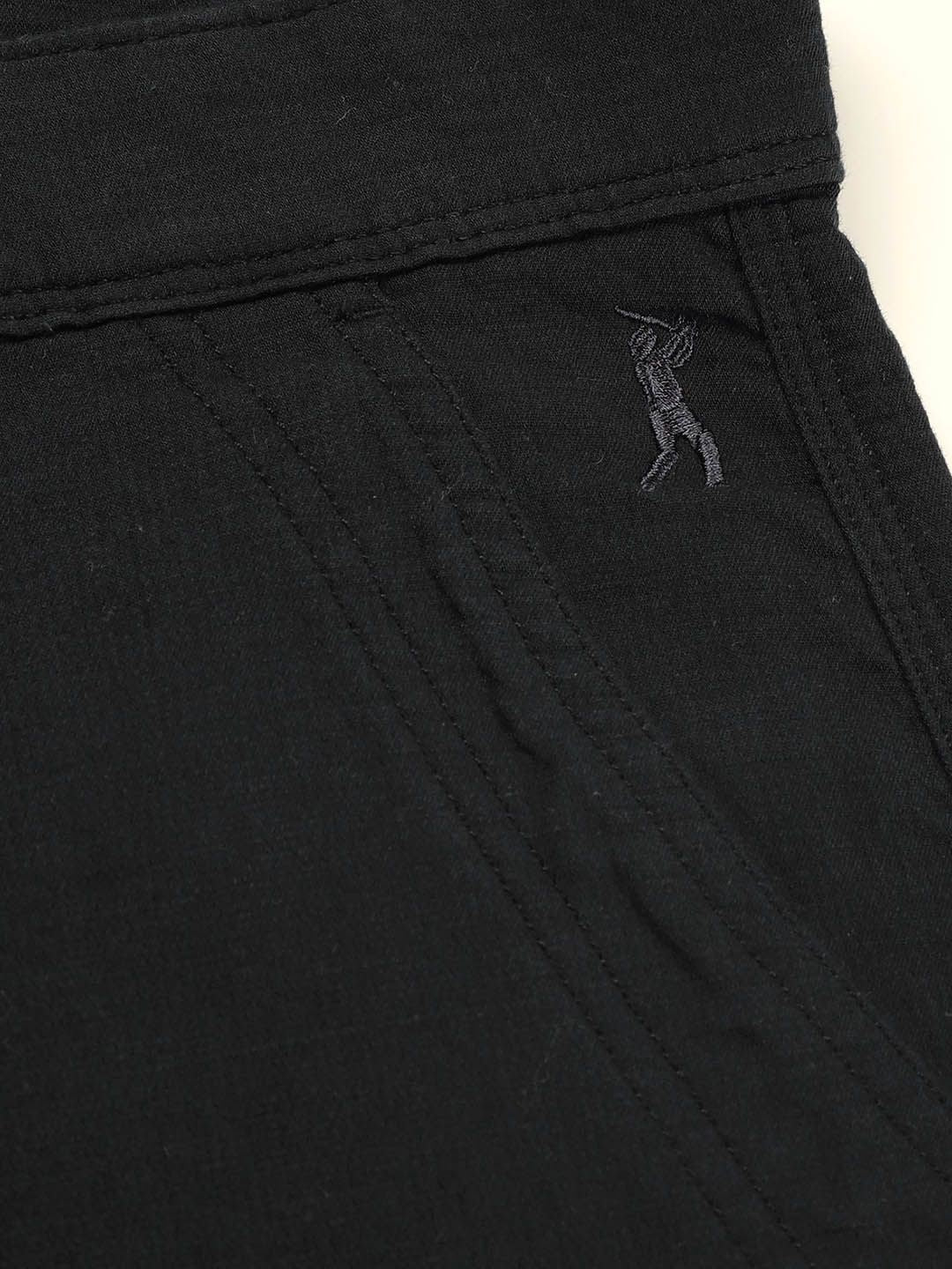 Thomas Scott Men Cotton Mid-Rise Cargo Shorts