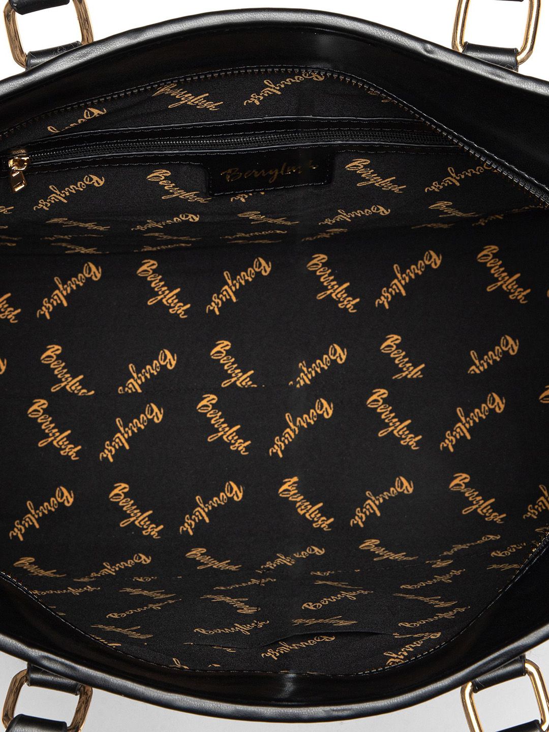 Berrylush Checked Structured Tote Bag with