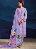 Indo Era Women Floral Embroidered Regular Thread Work Kurta with Trousers & With Dupatta