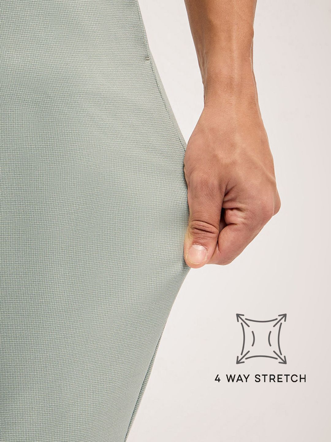 THE BEAR HOUSE Men Solid Slim Fit Trousers