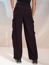 Tokyo Talkies Women Loose Fit Cargos Trousers