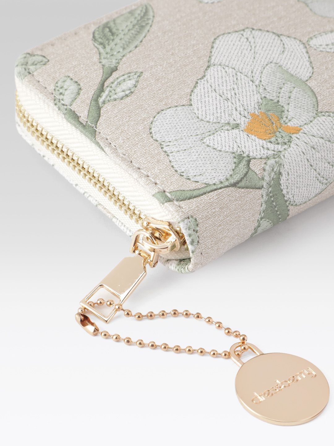 DressBerry Women Floral Printed Zip Around Wallet