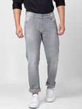 SPYKAR Men Slim Fit Low-Rise Low Distress Light Fade Stretchable Cotton Jeans