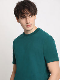 THE BEAR HOUSE Round Neck Pure Cotton Regular Fit T-shirt