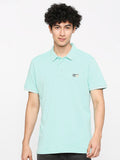 SPYKAR Polo Collar Slim Fit Cotton T-shirt