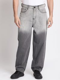 Bene Kleed Men Baggy Fit Pure Cotton Ombre Jeans