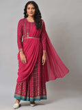 W Ethnic Motifs Maxi Dress