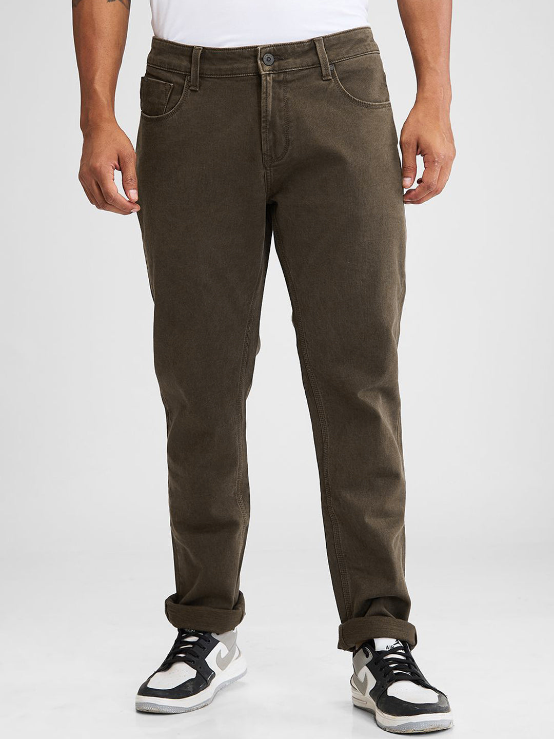 SPYKAR Men Skinny Fit Low-Rise Light Fade Stretchable Jeans