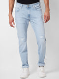 SPYKAR Men Mildly Distressed Heavy Fade Jeans
