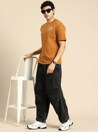 Being Human Graphic Printed Drop-Shoulder Sleeves Pure Cotton Easy Fit T-shirt