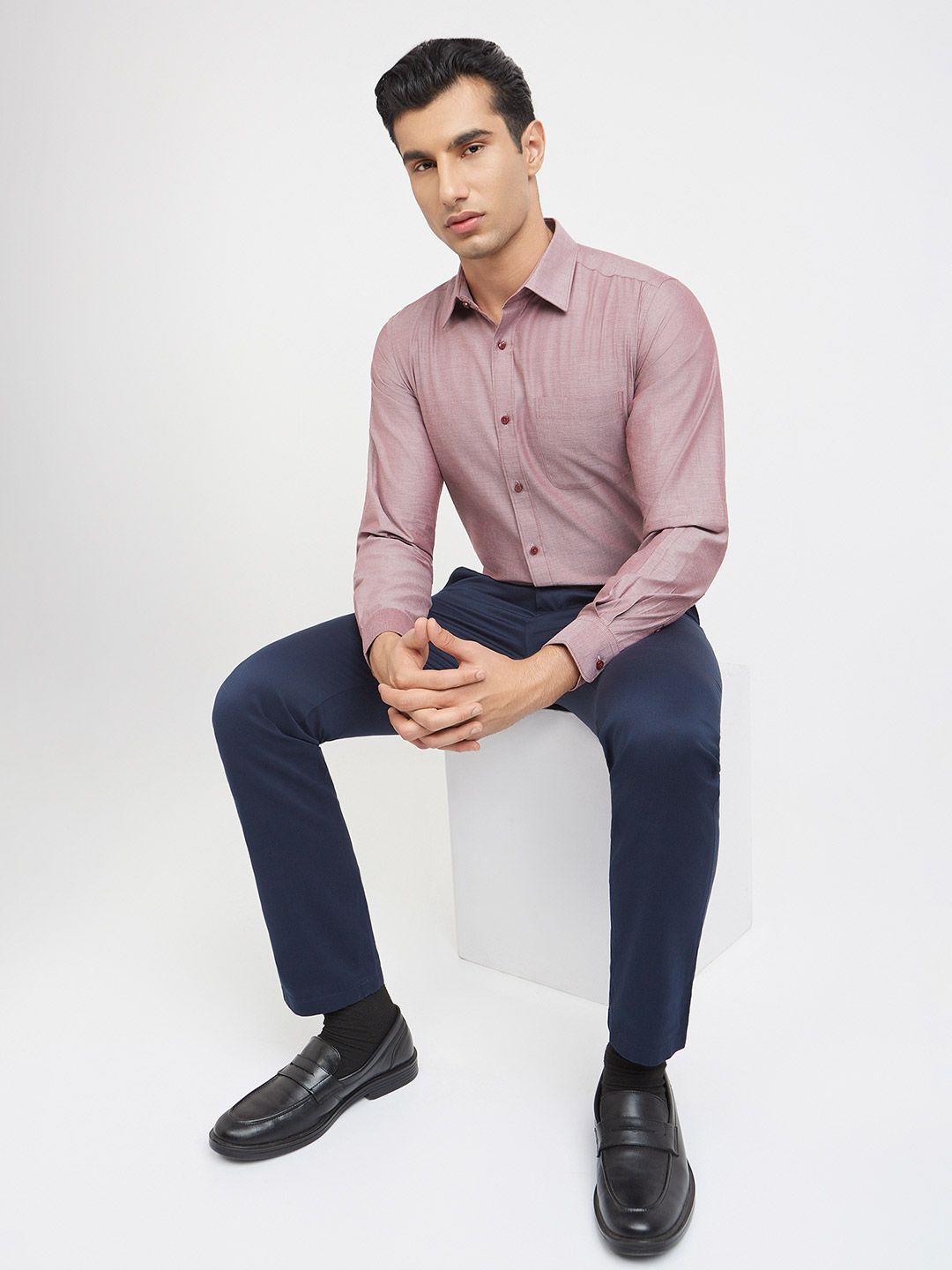 Raymond Slim Fit Pure Cotton Formal Shirt