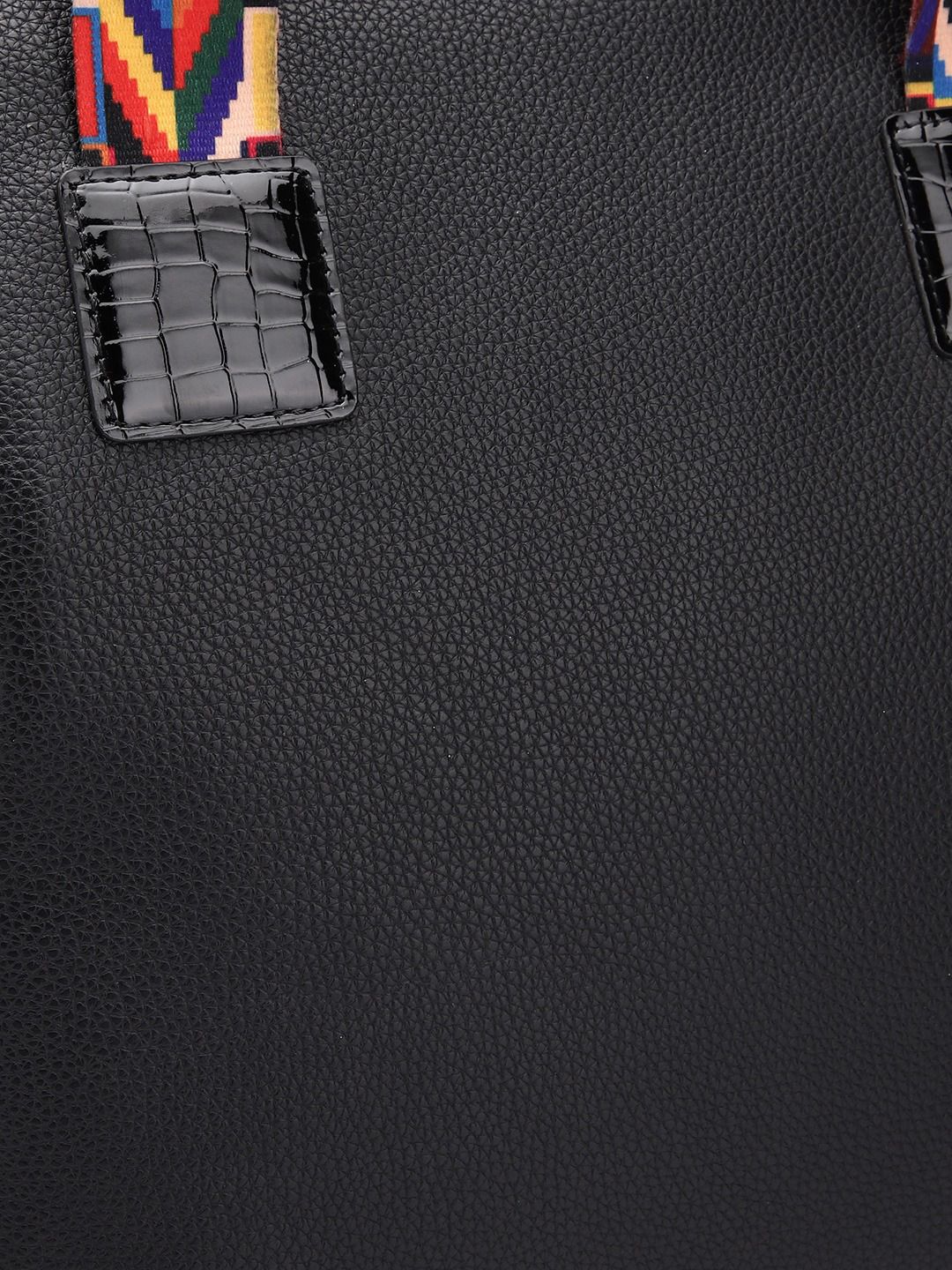 Berrylush Textured Shopper Tote Bag