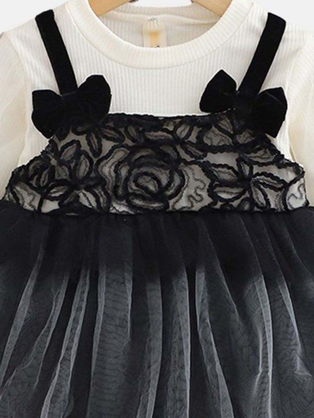 YK  Girls Gathered A-Line Dress