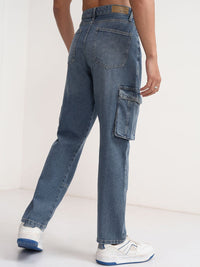 HIGHLANDER Men Cotton Straight Fit Stretchable Jeans