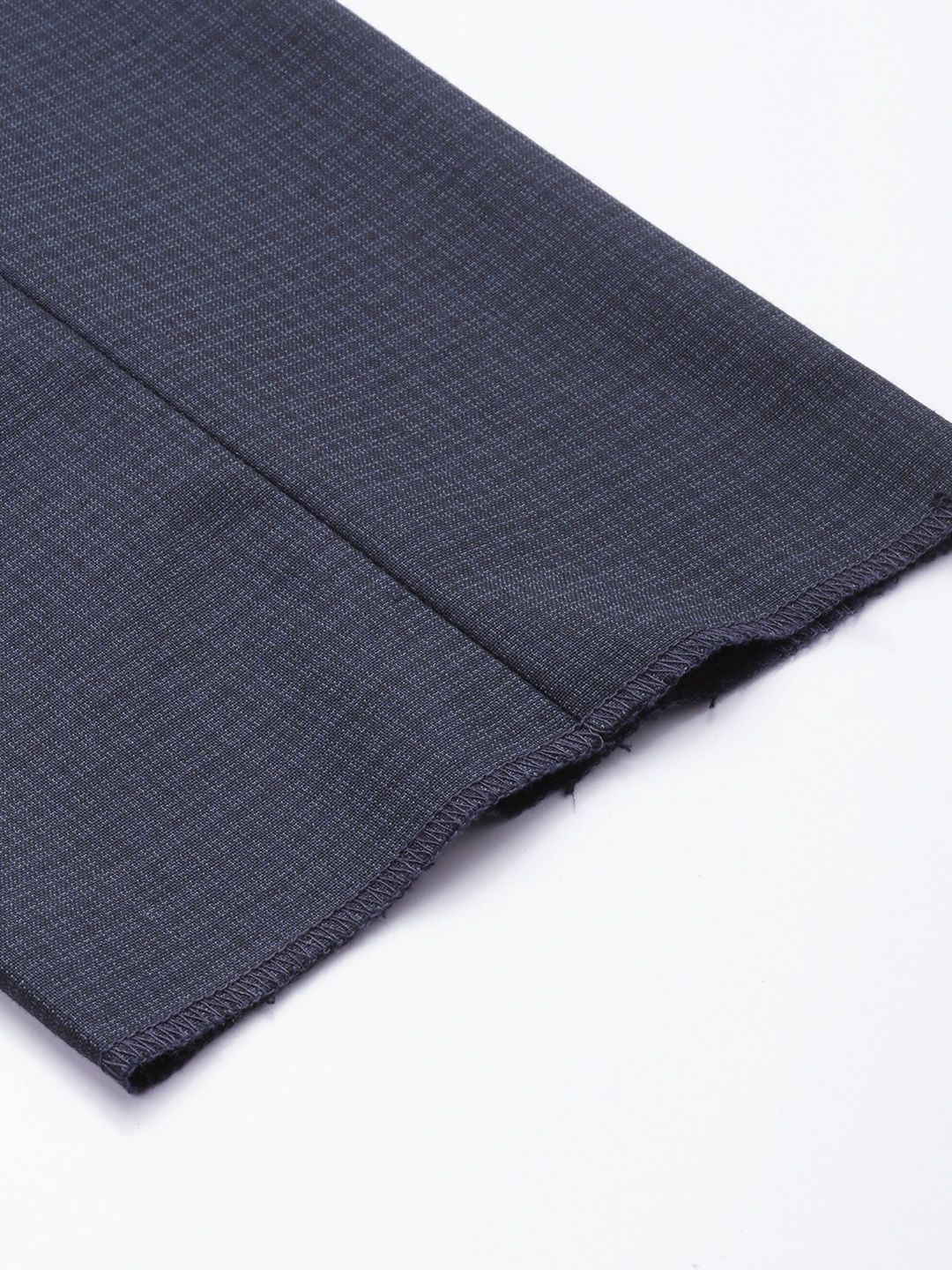 Raymond Men Checked Slim Fit Formal Trousers