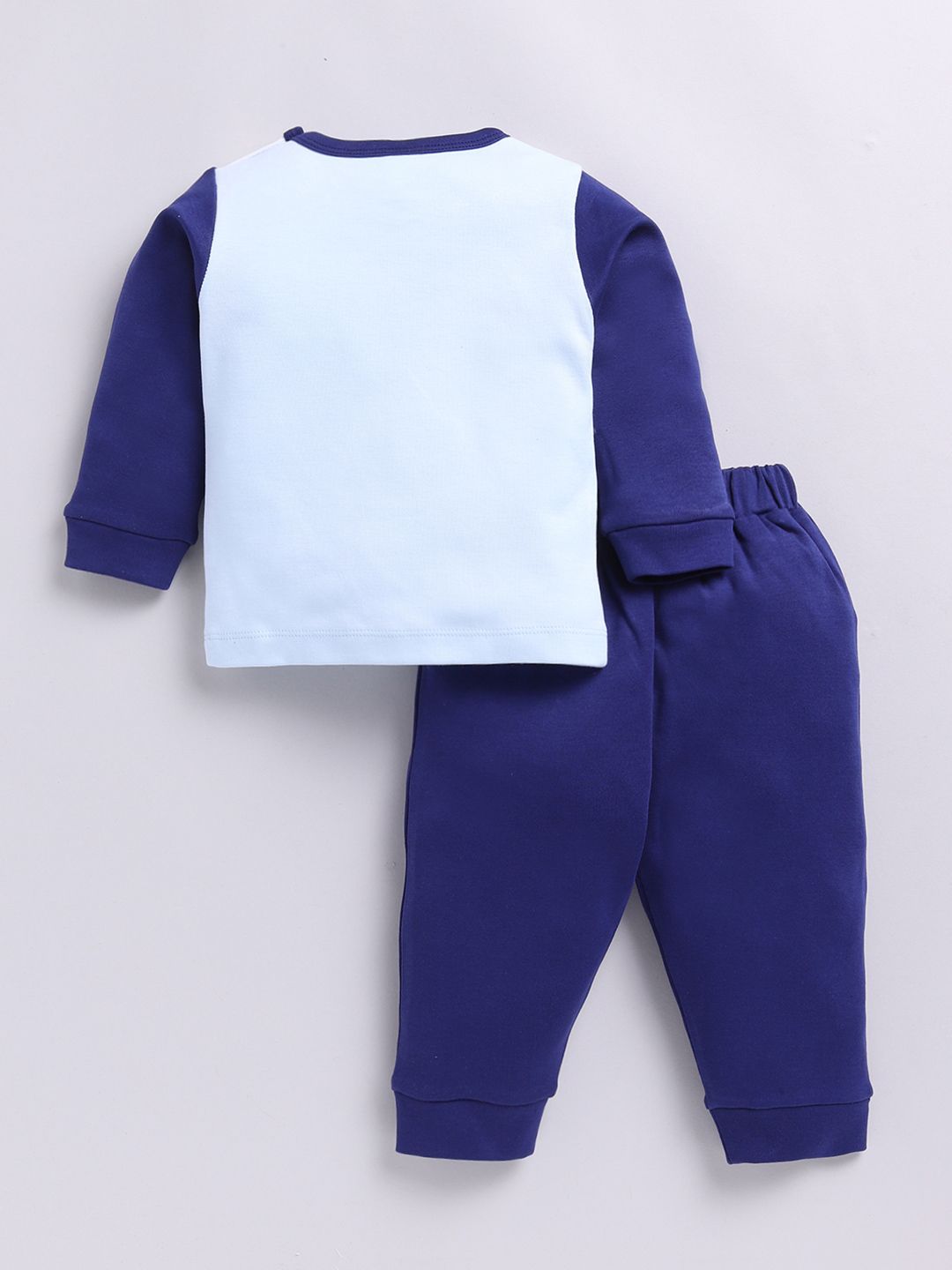 Moms Love Boys Printed Cotton T-shirt with Joggers