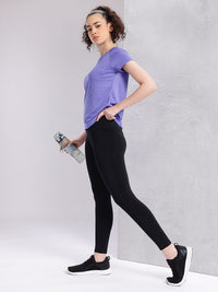 HRX by Hrithik Roshan Women Typography Printed Rapid-Dry Running T-shirt