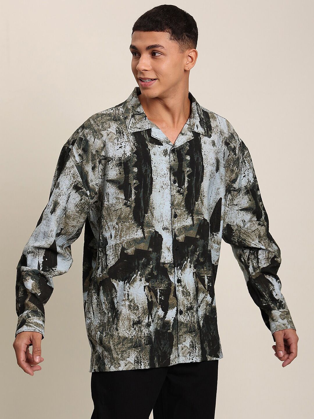 Bene Kleed Men Opaque Printed Casual Shirt