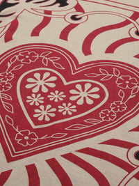 DressBerry Women Pure Cotton Printed Drop-Shoulder Sleeves T-shirt