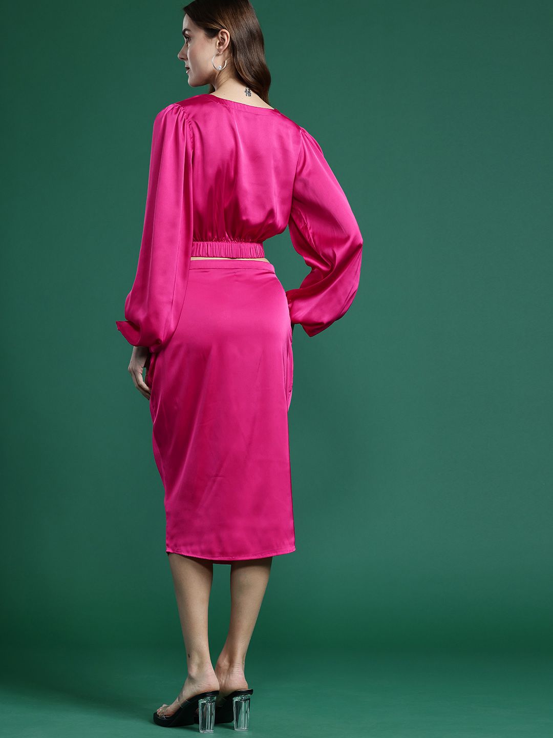 DressBerry Satin Finish Co-Ords