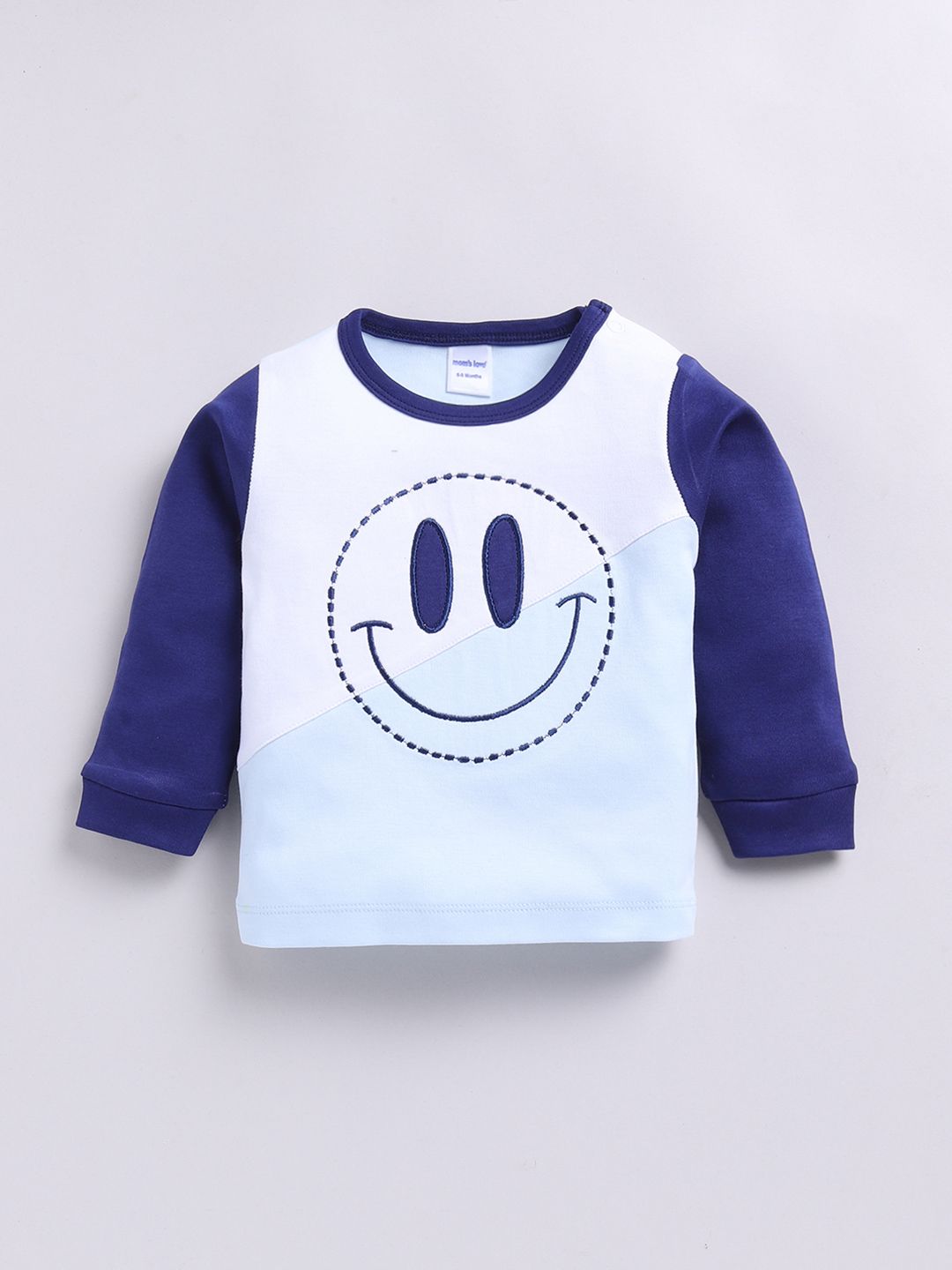 Moms Love Boys Printed Cotton T-shirt with Joggers