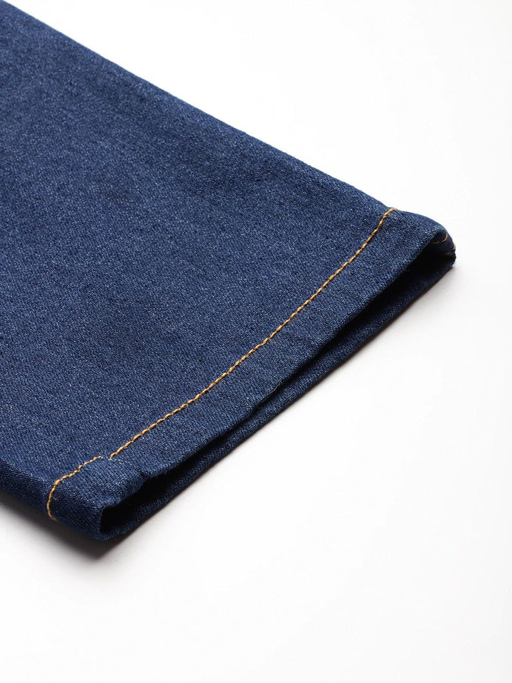 DressBerry Women Boyfriend Fit Printed Stretchable Jeans