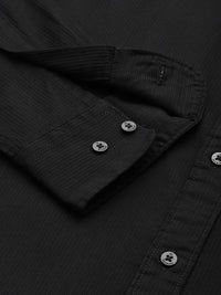 Raymond Self-Striped Slim Fit Casual Shirt
