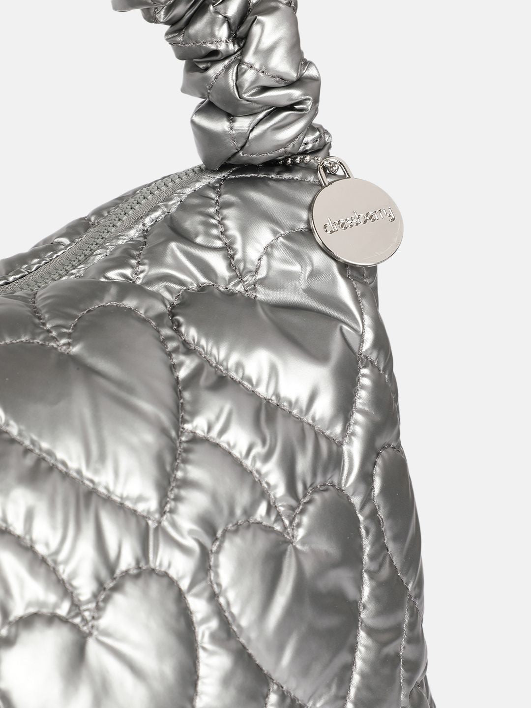 DressBerry Structured Shoulder Bag with Quilted