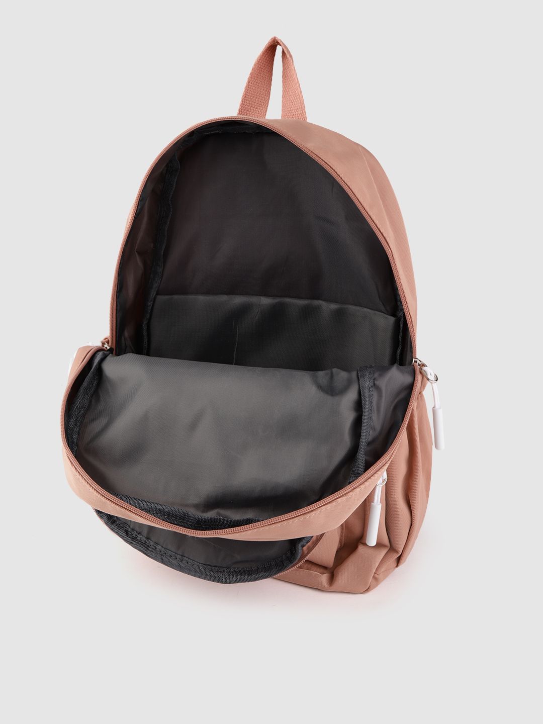 Lino Perros Women Pink Solid Laptop Backpack