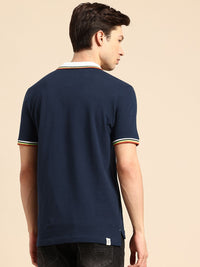 Being Human Polo Collar Pure Cotton T-shirt