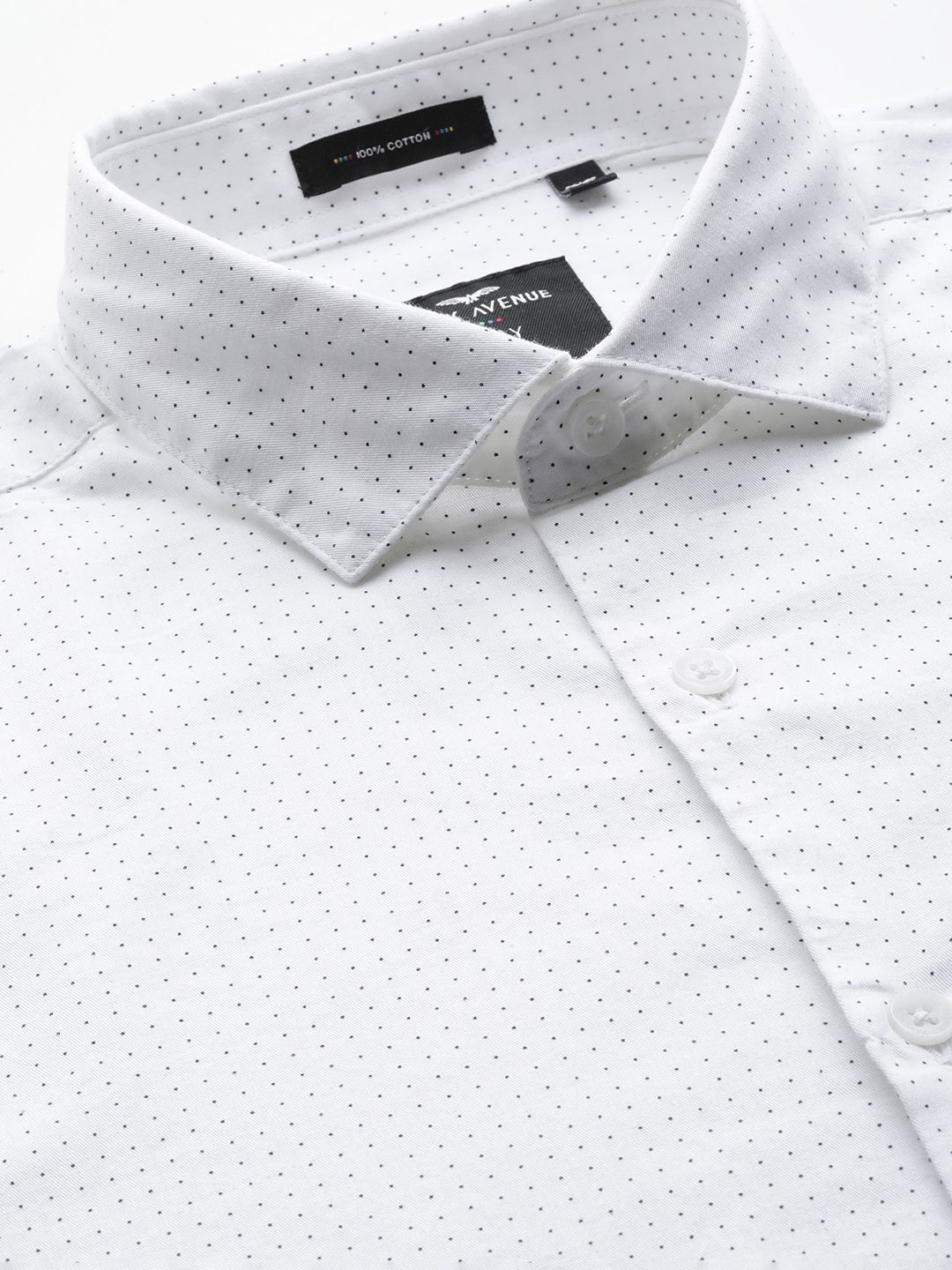 Park Avenue Men Pure Cotton Slim Fit Printed Formal Shirt