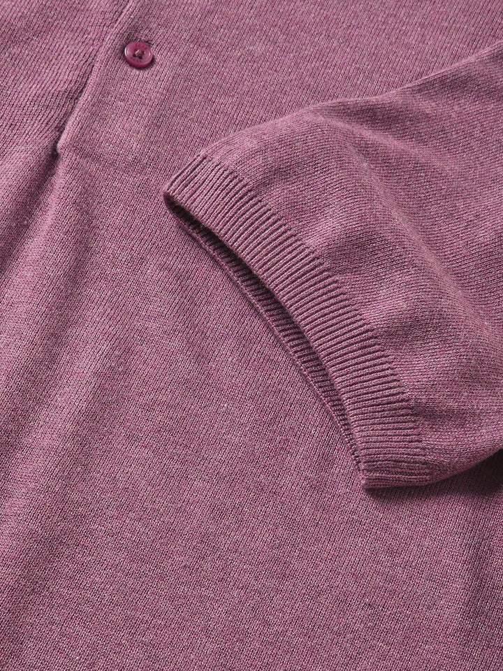 THE BEAR HOUSE Men Solid Regular Fit Cotton Polo Collar T-Shirt