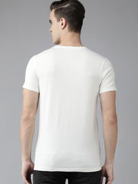 SPYKAR Men Typography Printed Round Neck T-shirt