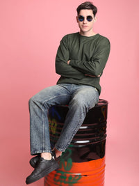 Bene Kleed Men Self Design Oversized T-shirt