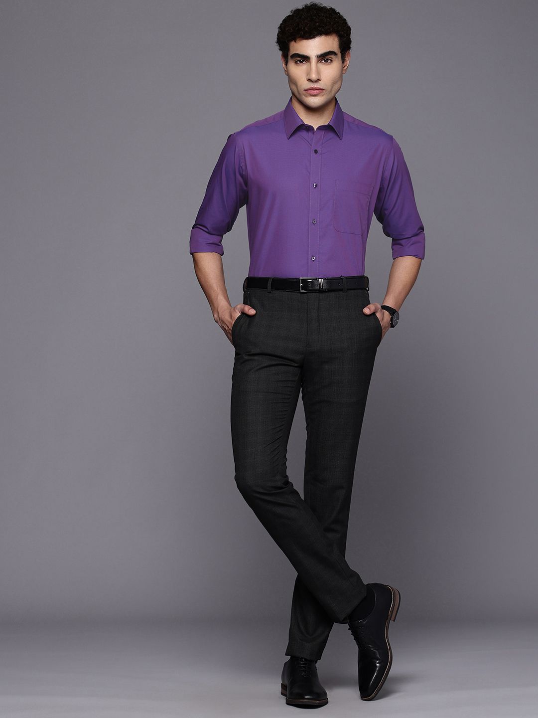 Raymond Pure Cotton Slim Fit Formal Shirt