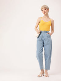 DressBerry Knitted Nirvana Ribbed Corset Top