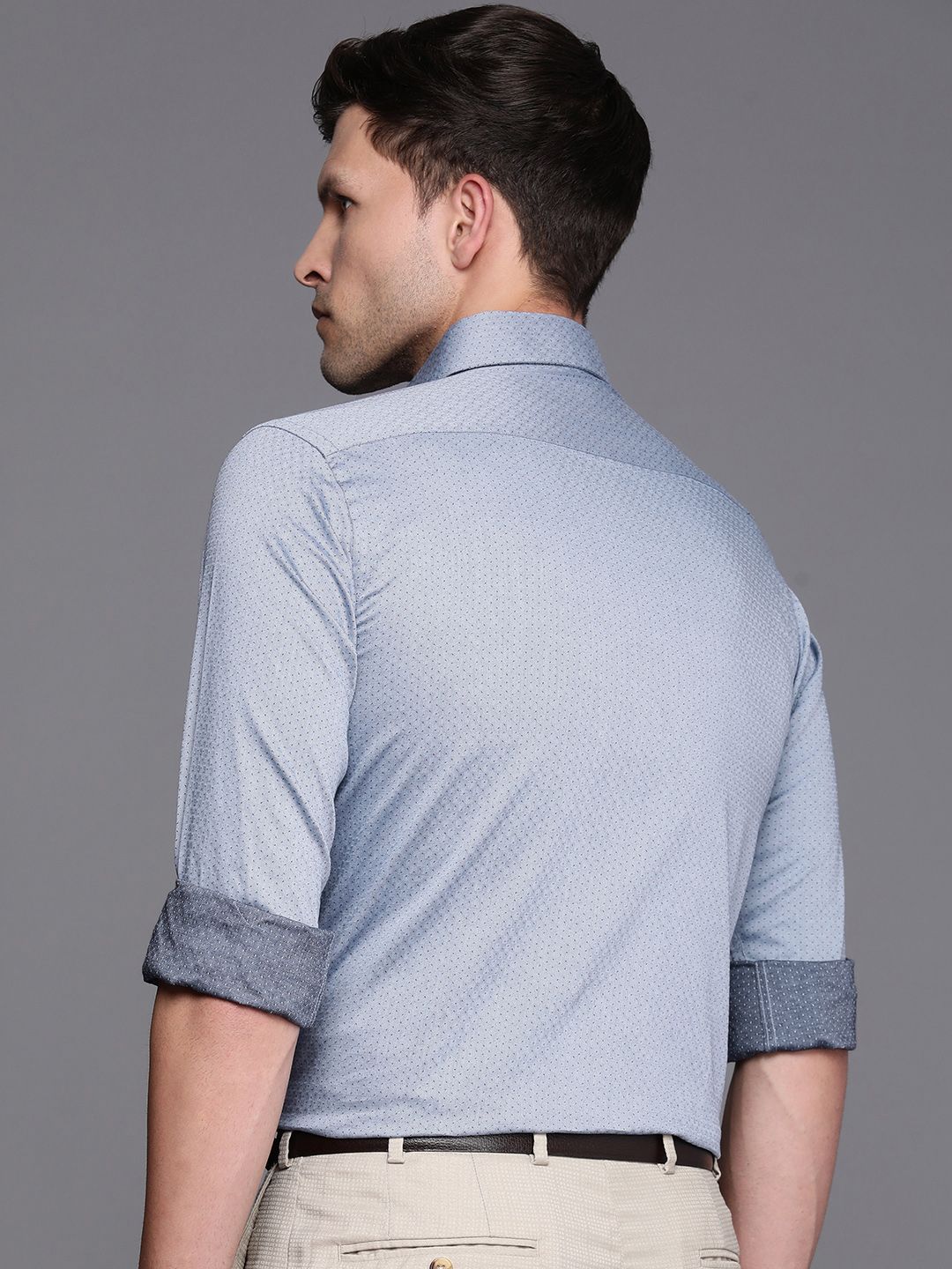 Raymond Men Pure Cotton Slim Fit Formal Shirt