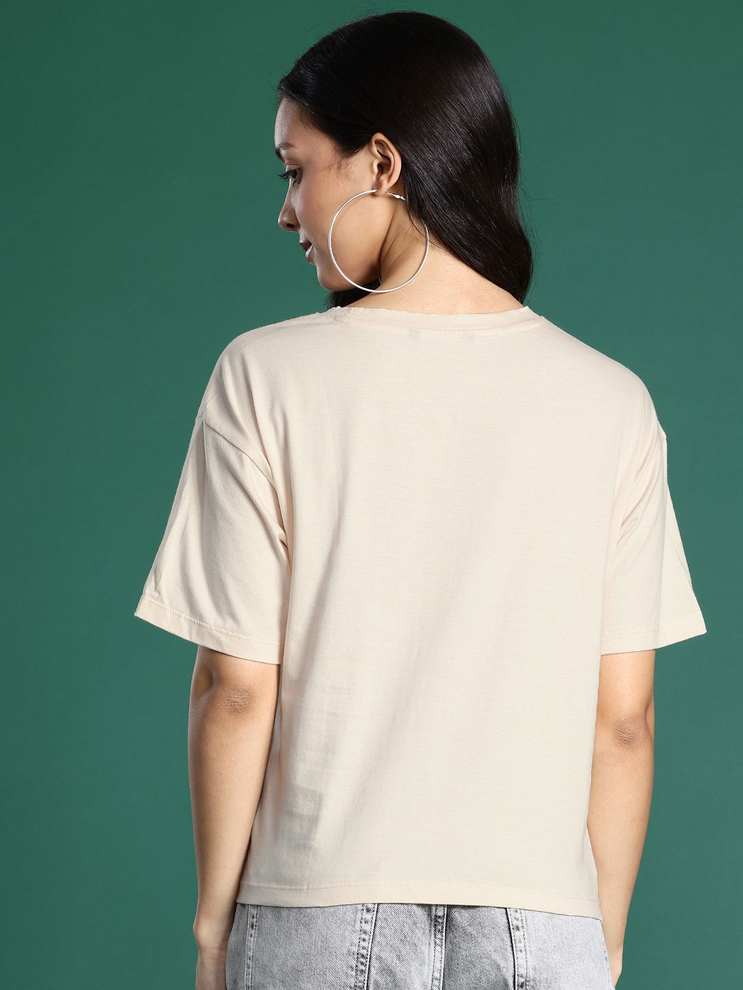 DressBerry Printed Pure Cotton T-shirt