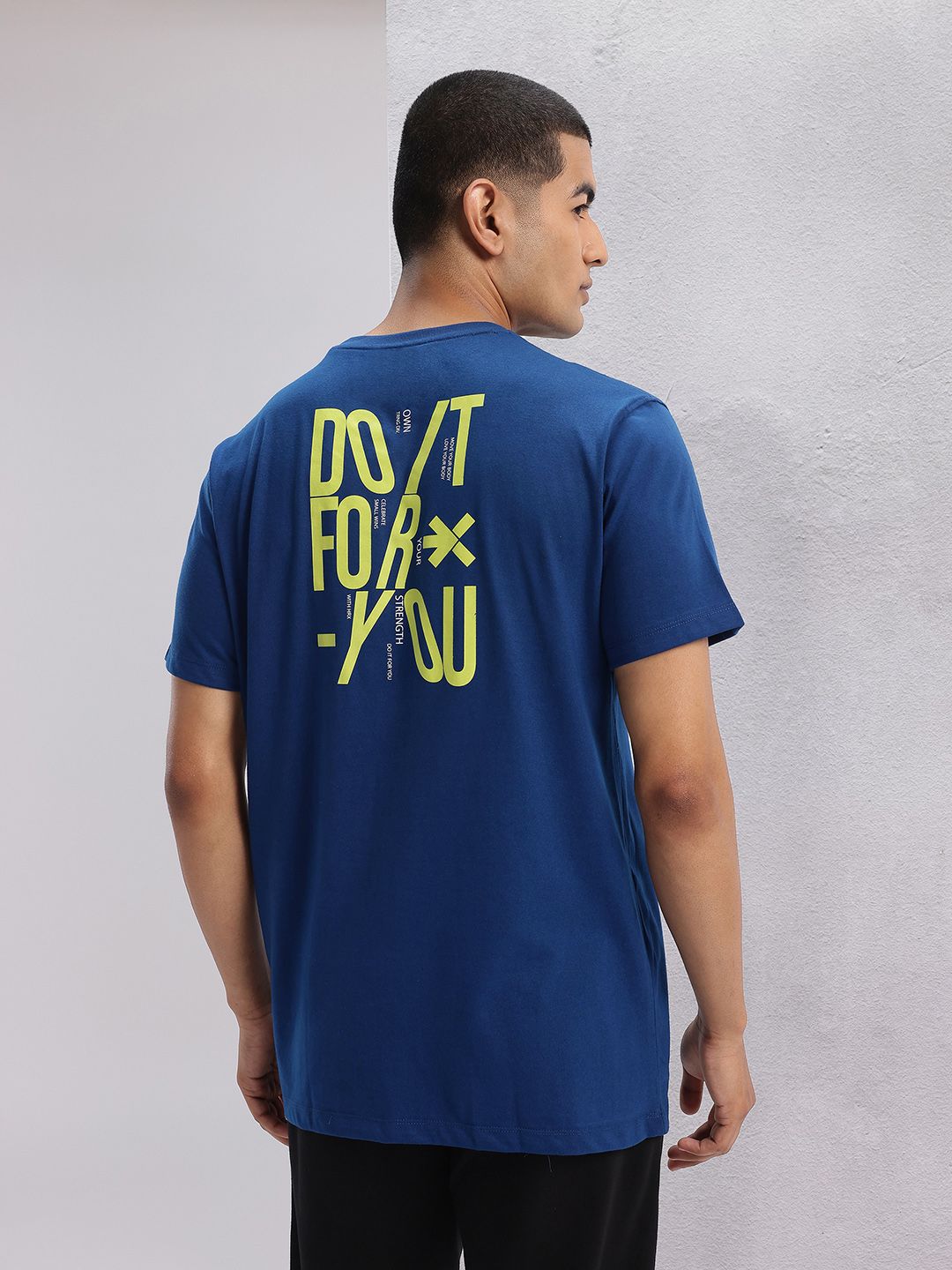 HRX by Hrithik Roshan Men Typography Printed Training T-shirt
