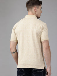 Park Avenue Printed Polo Collar T-shirt