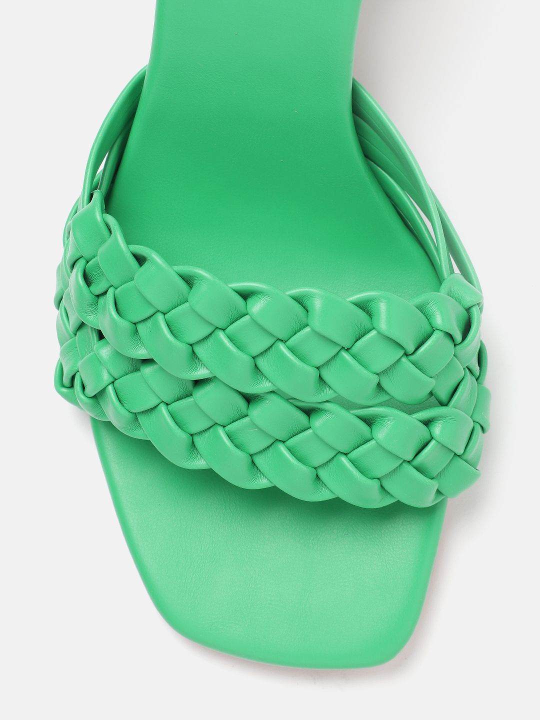 DressBerry Textured Block Heels