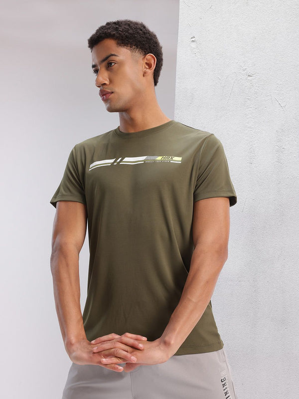 HRX by Hrithik Roshan Printed Rapid-Dry Training T-shirt