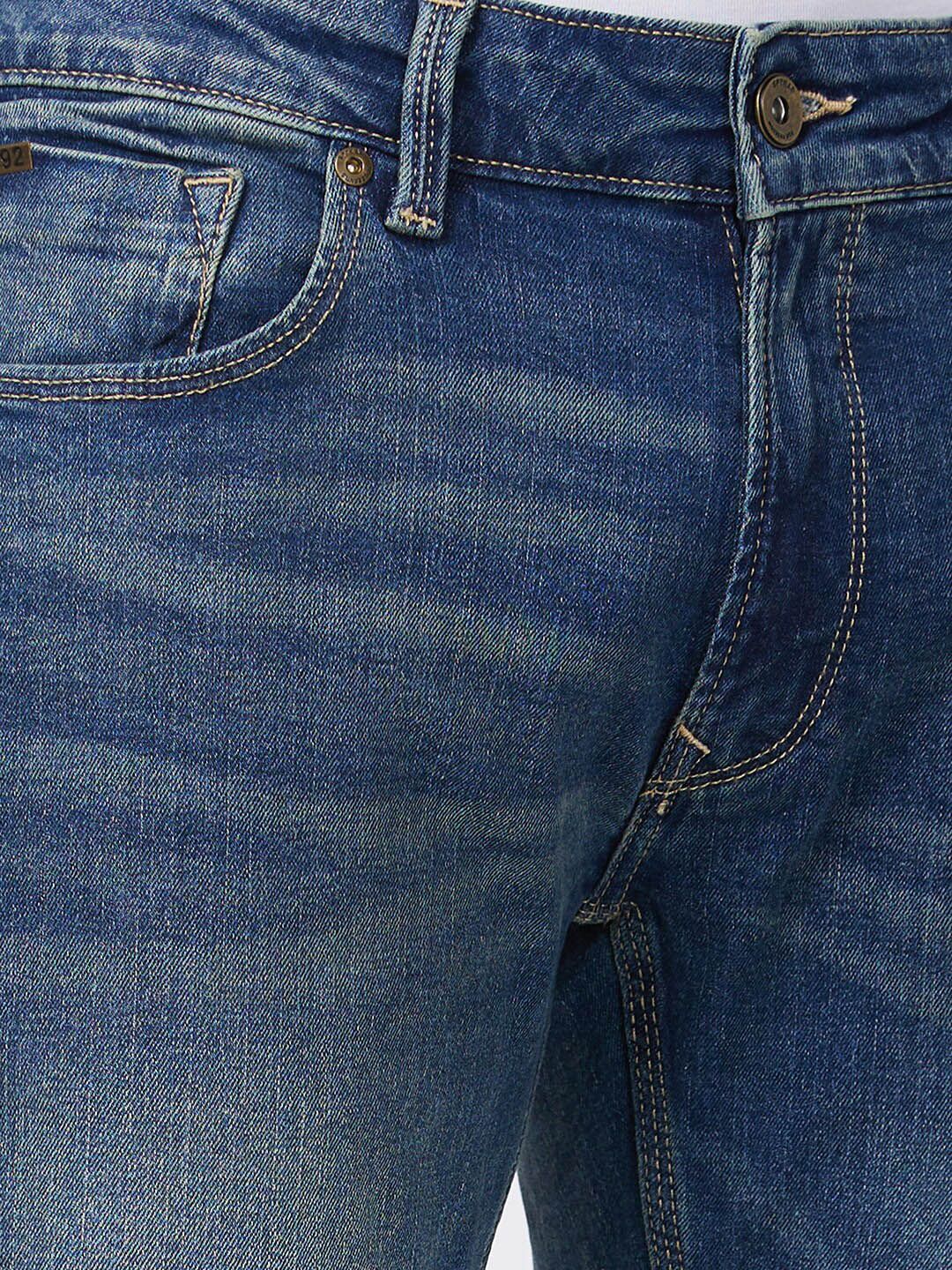 SPYKAR Men Clean Look Mid-Rise Cotton Jeans