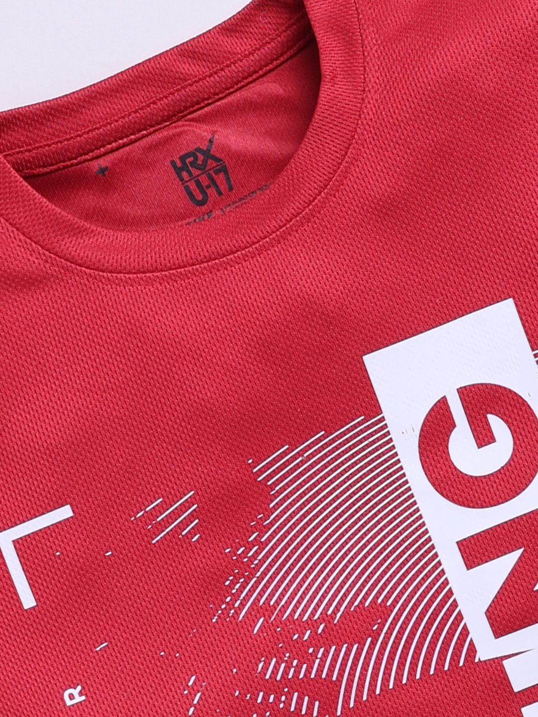 HRX by Hrithik Roshan Boys Typography Printed T-shirt