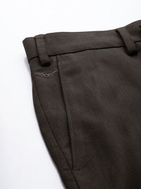 Park Avenue Men Textured Formal Trousers